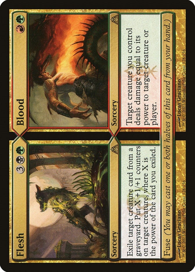 Image for Flesh // Blood (128) - Magic: The Gathering