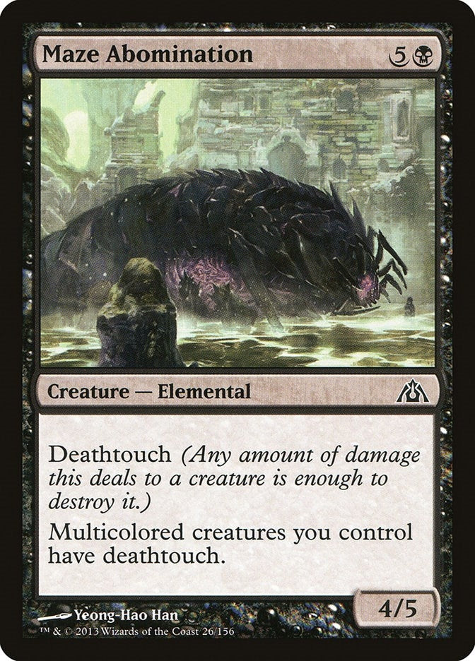 Image for Maze Abomination (26) - Magic: The Gathering