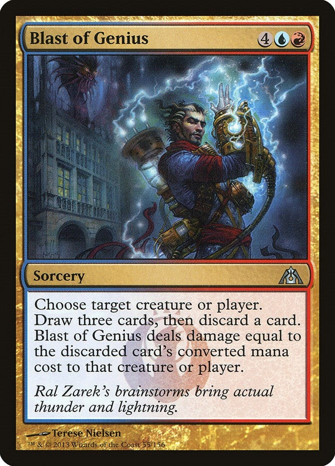Image for Blast of Genius (55) - Magic: The Gathering