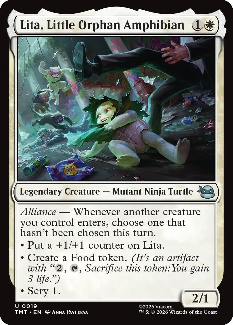 Lita, Little Orphan Amphibian (19) (TMT)