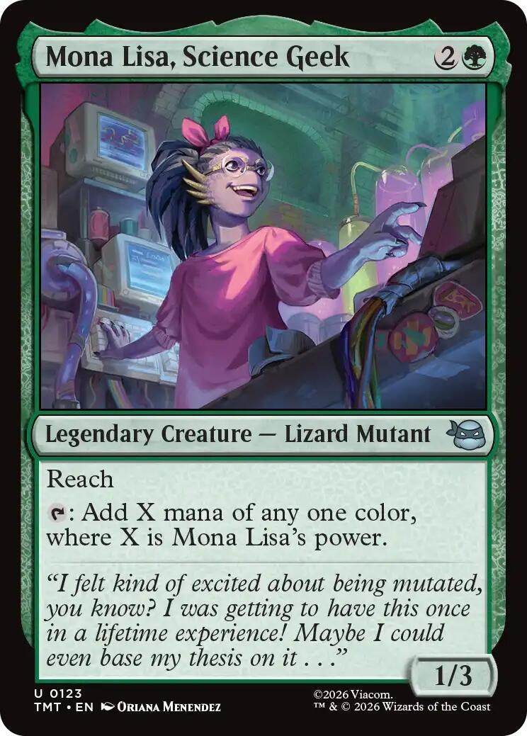 Mona Lisa, Science Geek (123) (TMT)