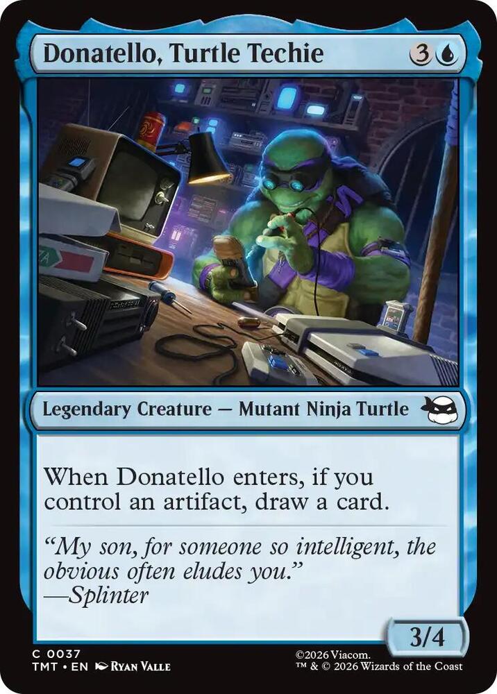 Donatello, Turtle Techie (37) (TMT)