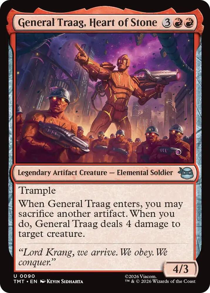 General Traag, Heart of Stone (90) (TMT)
