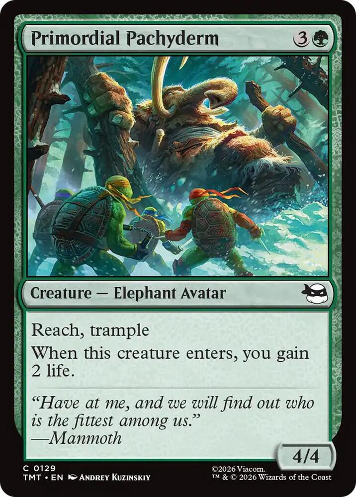 Primordial Pachyderm (129) (TMT)