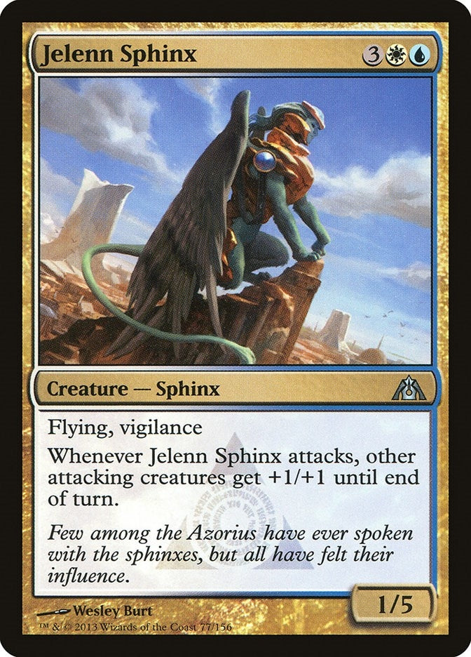 Image for Jelenn Sphinx (77) (DGM) - Magic: The Gathering