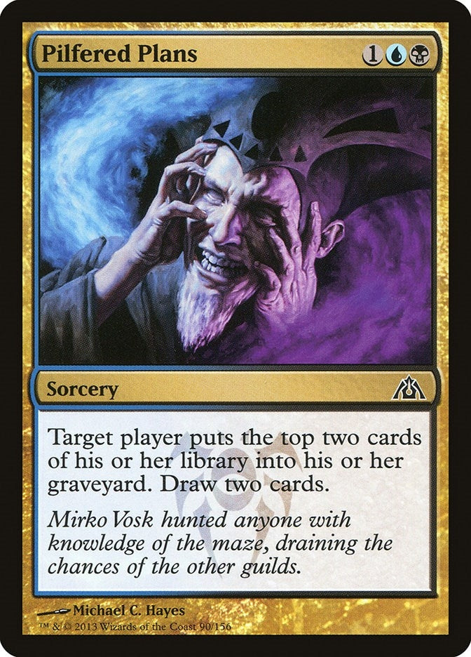 Image for Pilfered Plans (90) (DGM) - Magic: The Gathering