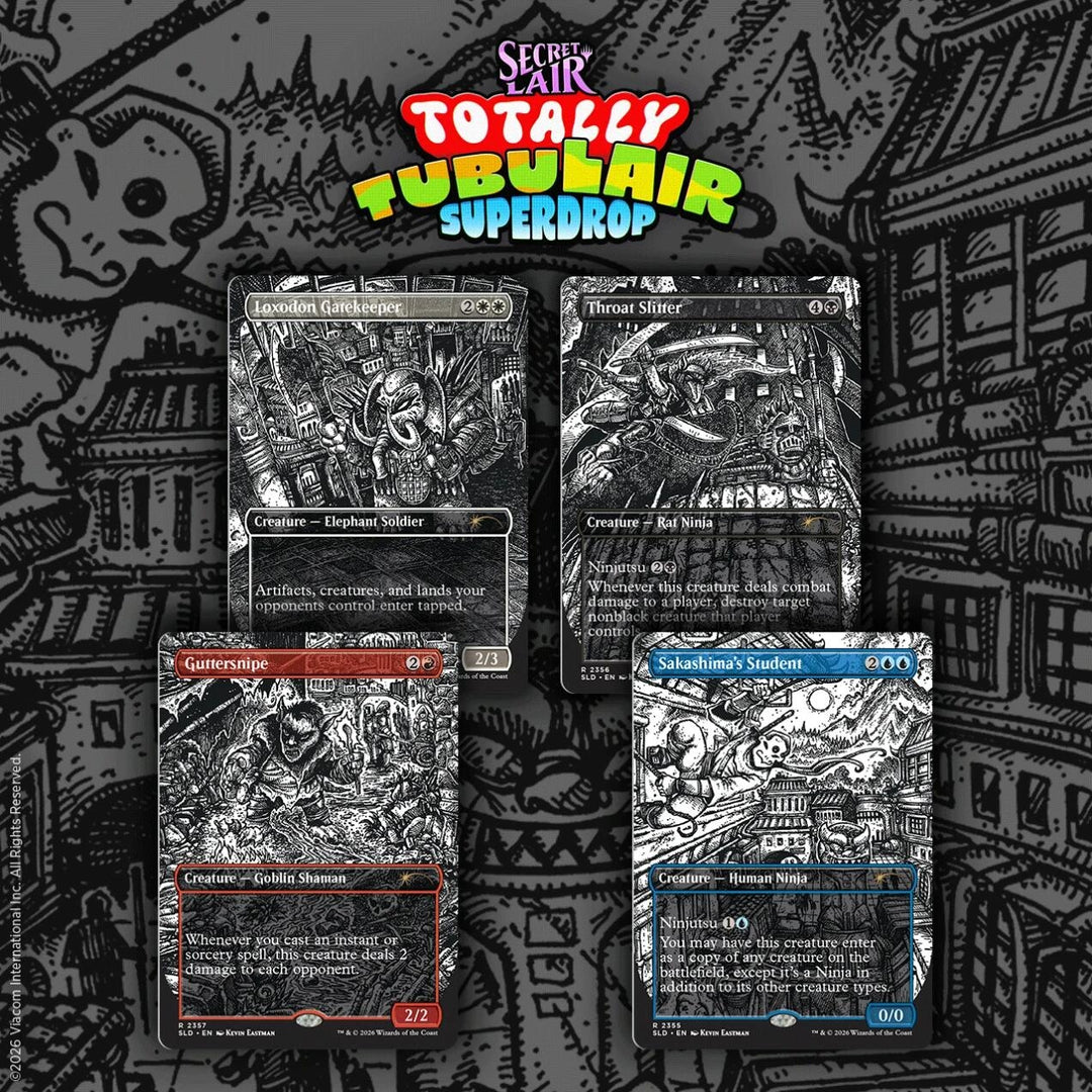 Image for Secret Lair Drop: Featuring: Kevin Eastman (Inks) - Non-Foil Edition - Magic: The Gathering
