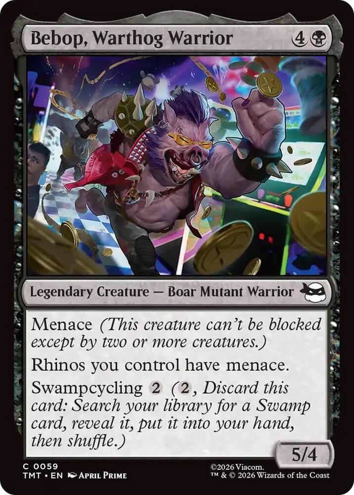 Bebop, Warthog Warrior (59) (TMT)