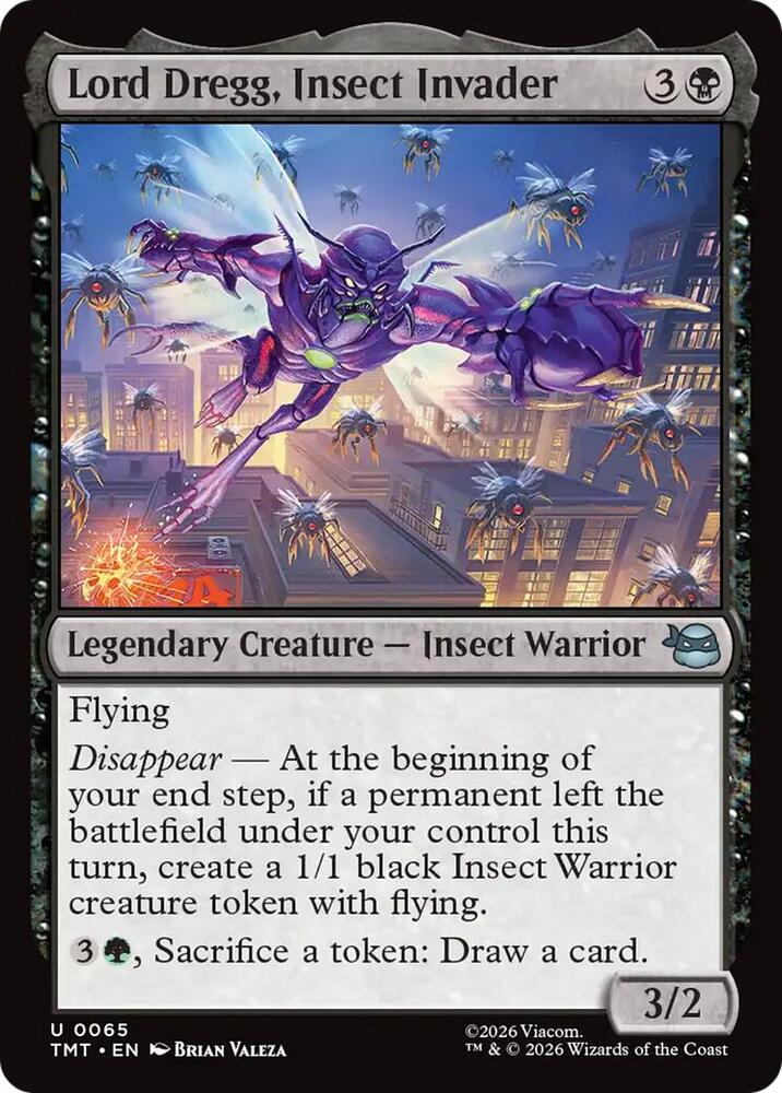 Lord Dregg, Insect Invader (65) (TMT)