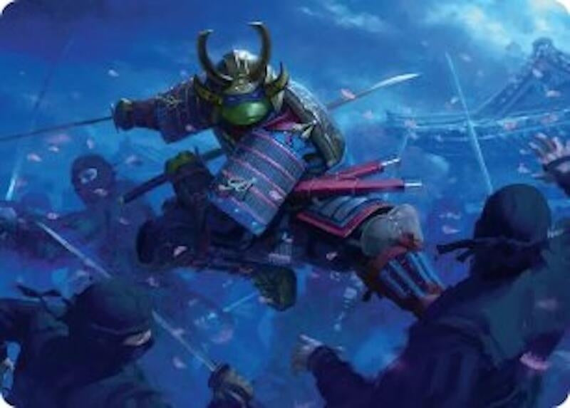Image for Leonardo, Sewer Samurai Art Card (1/54) (1) (ASTMT) - Magic: The Gathering