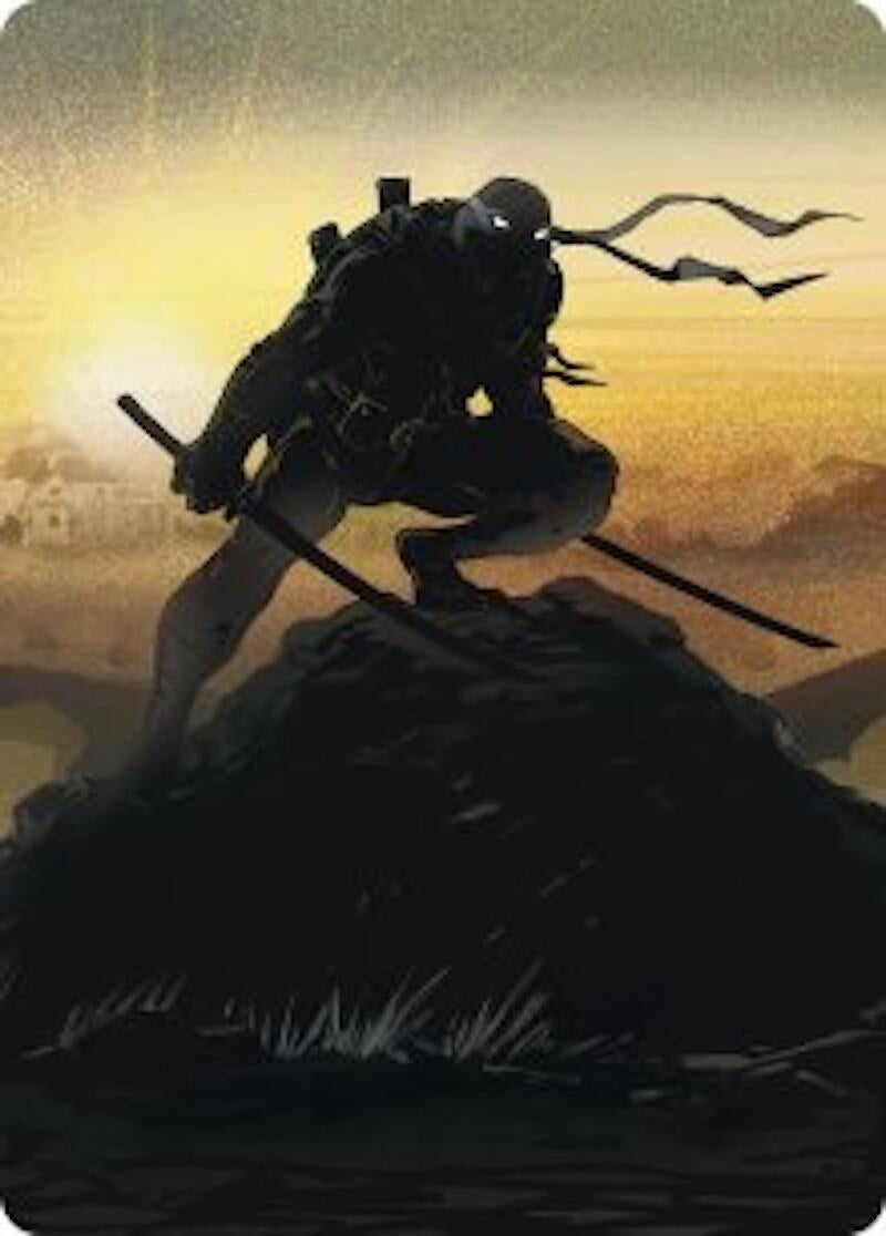 Image for Leonardo, Sewer Samurai Art Card (20/54) (20) (ASTMT) - Magic: The Gathering