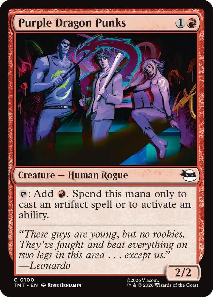 Purple Dragon Punks (100) (TMT)