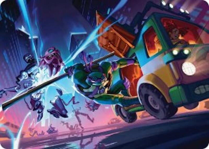 Image for Donatello, Rad Scientist Art Card (47) (ASTMT) - Magic: The Gathering