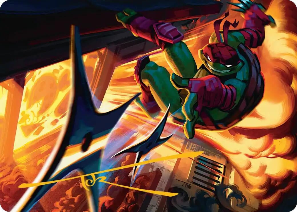 Image for Storm of Steel Art Card (Gold-Stamped Signature) (48) (ASTMT) - Magic: The Gathering