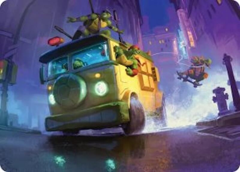 Image for Turtle Van Art Card (19) (ASTMT) - Magic: The Gathering
