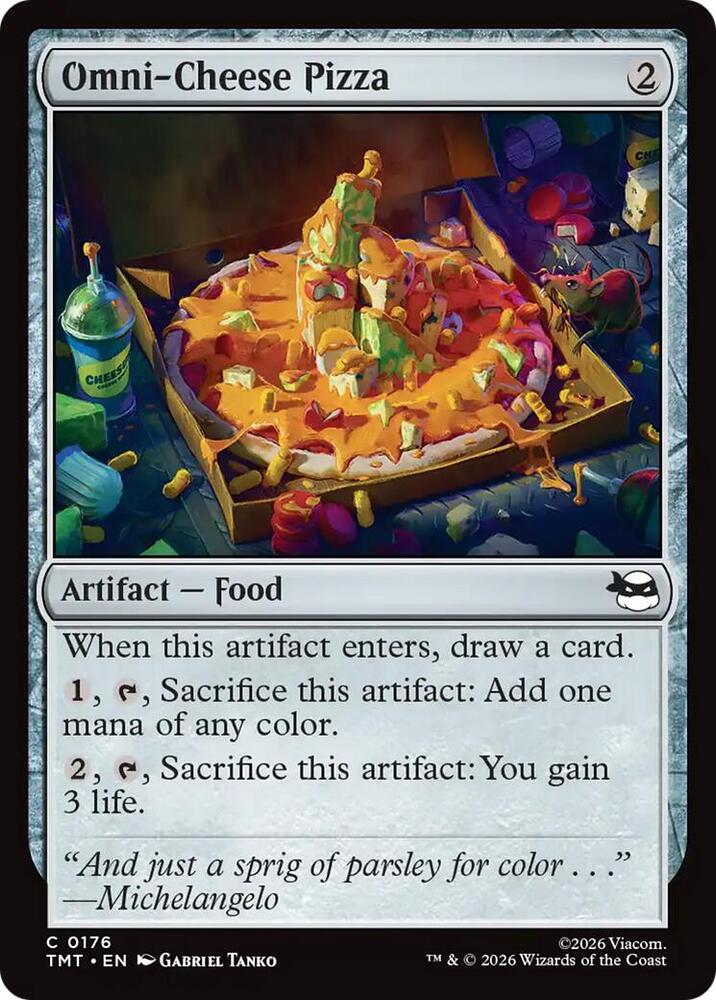 Omni-Cheese Pizza (176) (TMT)