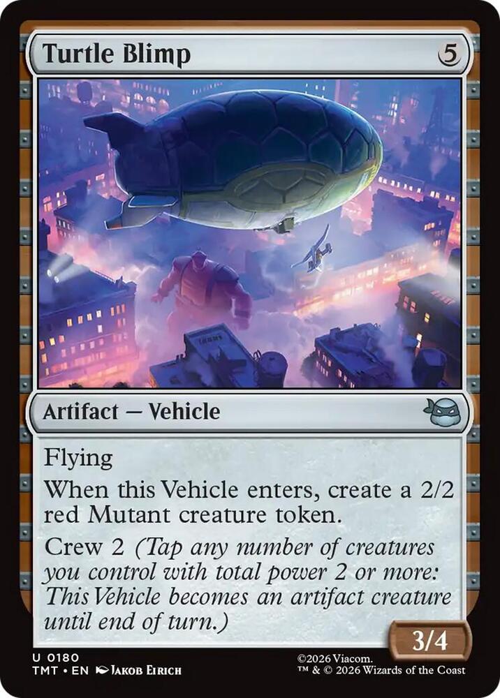 Turtle Blimp (180) (TMT)