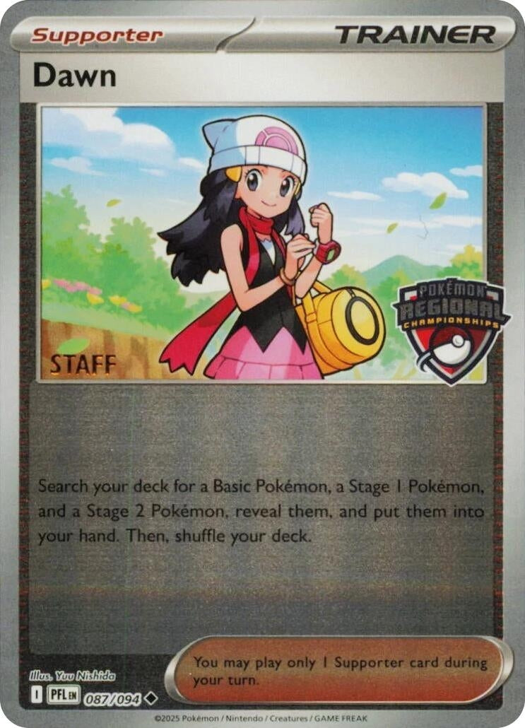 Image for Dawn (Regional Championship) [Staff] (087/094) (PR) - Pokemon