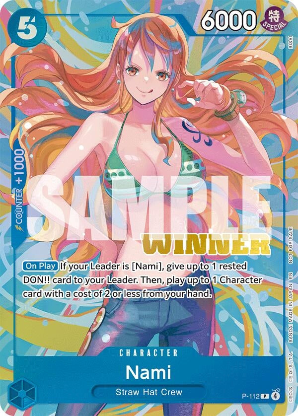 Image for Nami (Heroines Battle Winner Pack) - One Piece Card Game