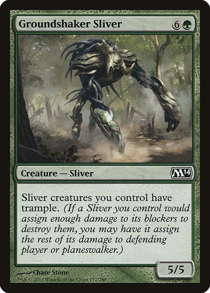 Image for Groundshaker Sliver (177) (M14) - Magic: The Gathering
