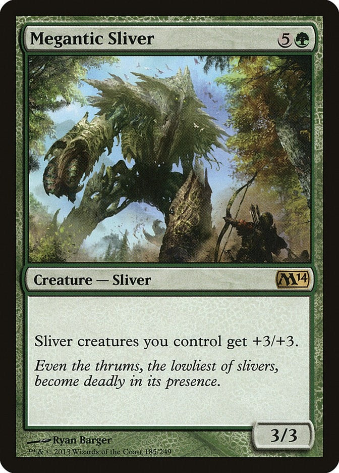 Image for Megantic Sliver (185) (M14) - Magic: The Gathering