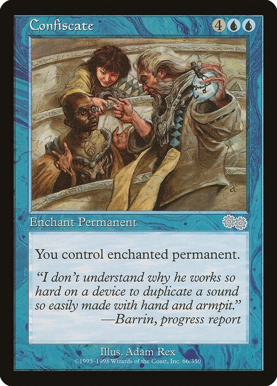Image for Confiscate (66) (USG) - Magic: The Gathering