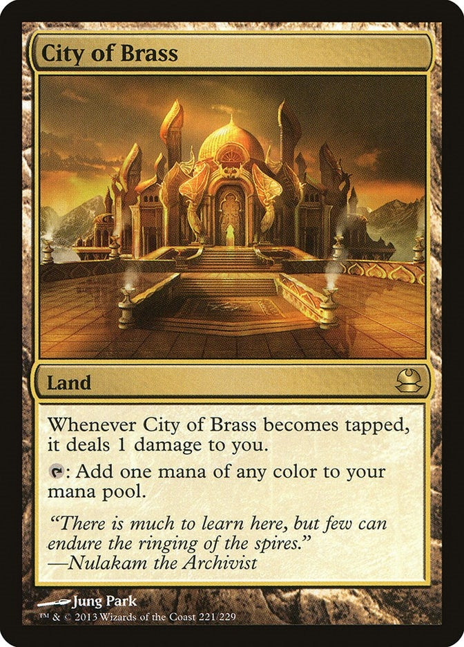 Image for City of Brass (221) (MMA) - Magic: The Gathering