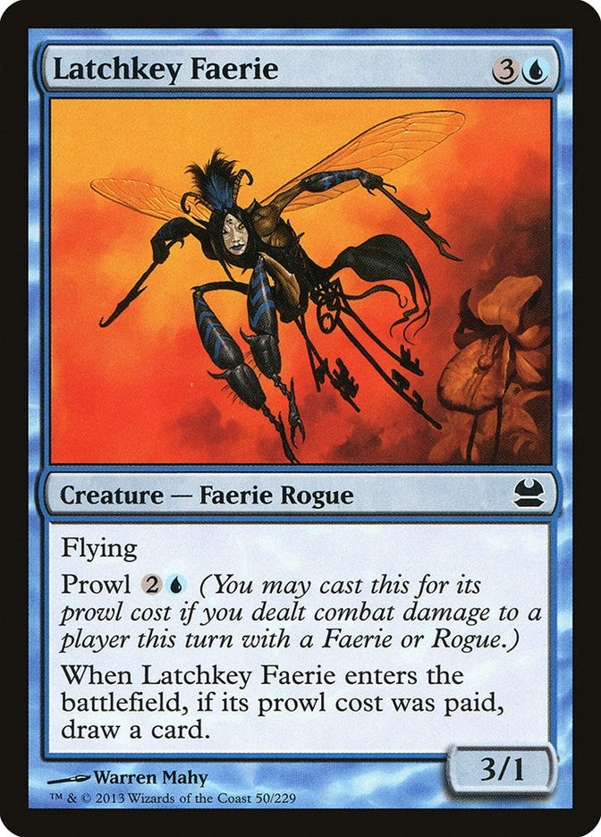 Image for Latchkey Faerie (50) (MMA) - Magic: The Gathering