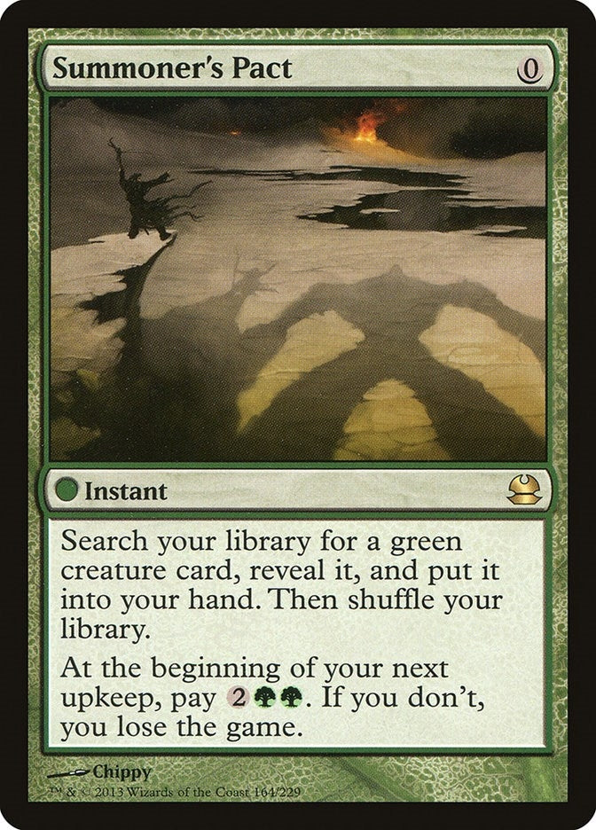 Image for Summoner's Pact (164) (MMA) - Magic: The Gathering