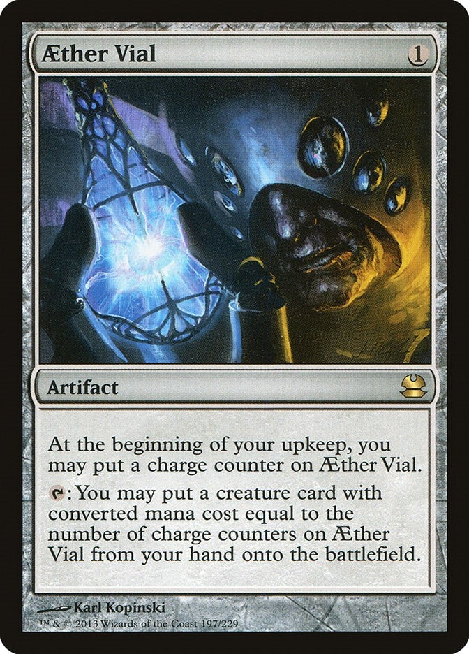 Image for Aether Vial (197) (MMA) - Magic: The Gathering