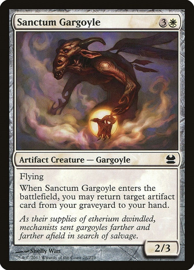 Image for Sanctum Gargoyle (28) (MMA) - Magic: The Gathering