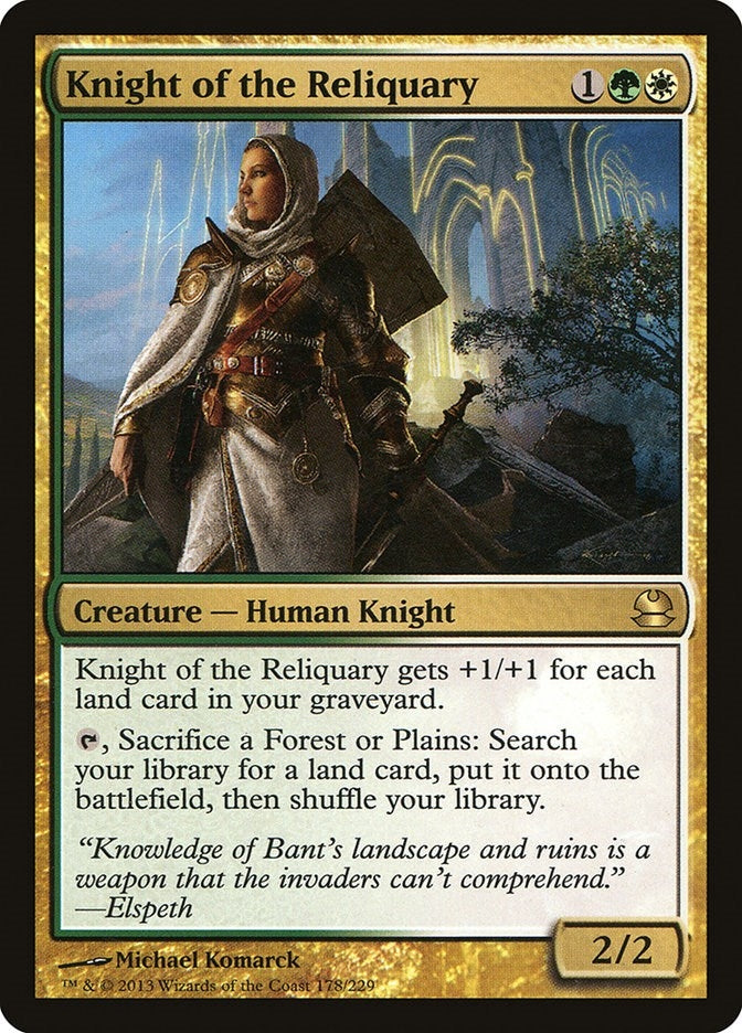 Image for Knight of the Reliquary (178) - Magic: The Gathering