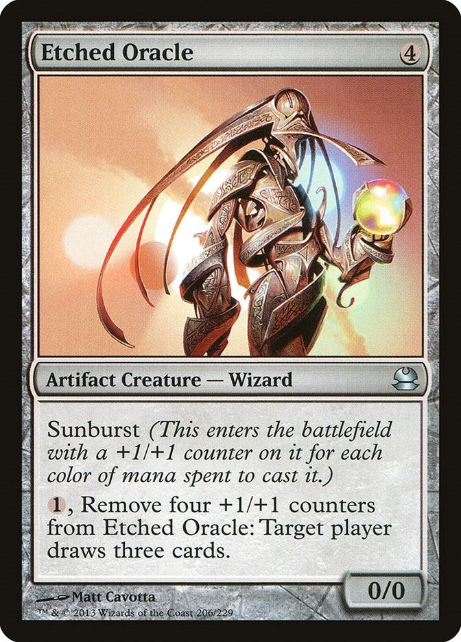 Image for Etched Oracle (206) (MMA) - Magic: The Gathering