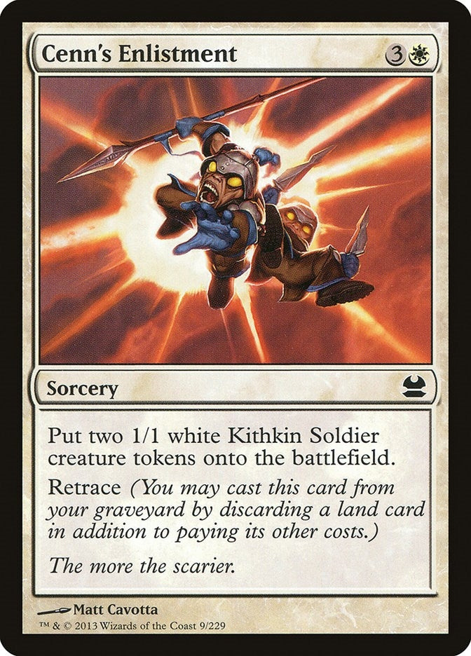 Image for Cenn's Enlistment (9) (MMA) - Magic: The Gathering