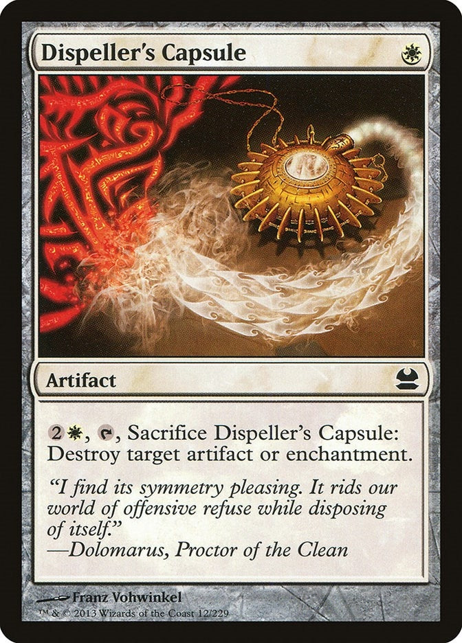 Image for Dispeller's Capsule (12) (MMA) - Magic: The Gathering