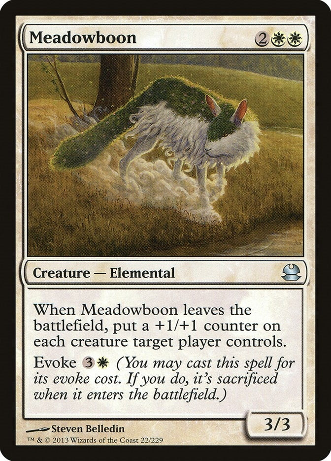 Image for Meadowboon (22) (MMA) - Magic: The Gathering
