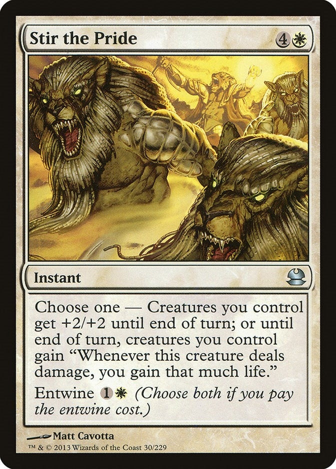Image for Stir the Pride (30) (MMA) - Magic: The Gathering