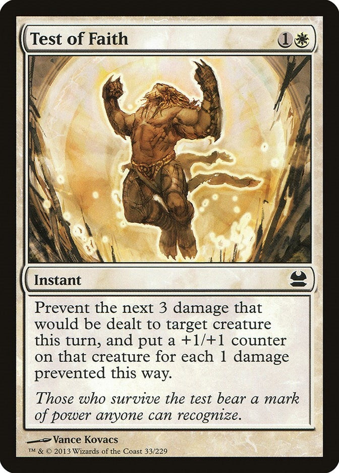 Image for Test of Faith (33) (MMA) - Magic: The Gathering