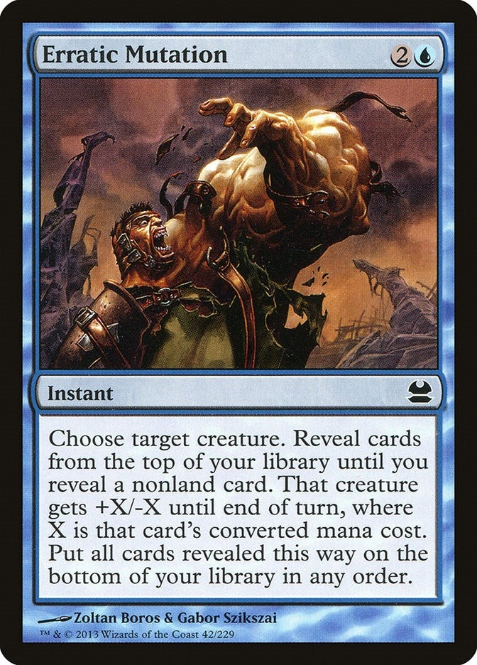 Image for Erratic Mutation (42) (MMA) - Magic: The Gathering