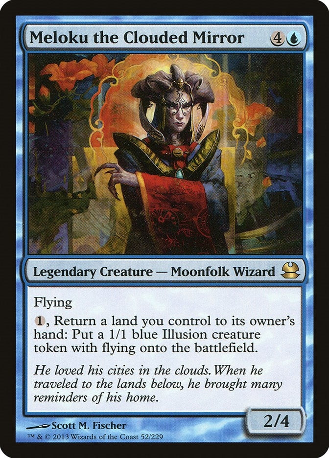 Image for Meloku the Clouded Mirror (52) (MMA) - Magic: The Gathering