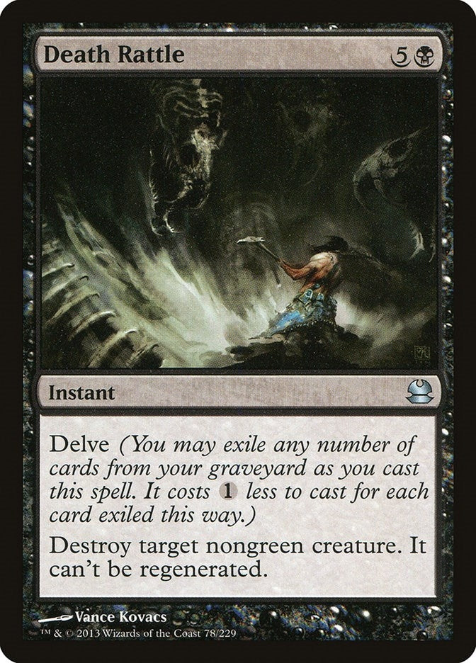 Image for Death Rattle (78) (MMA) - Magic: The Gathering