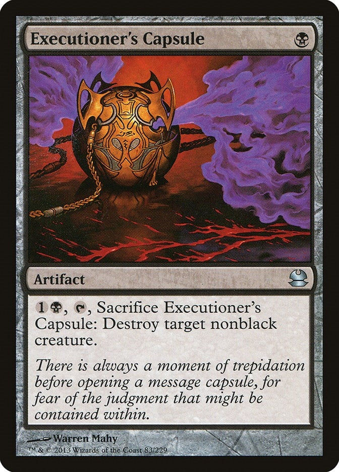 Image for Executioner's Capsule (83) (MMA) - Magic: The Gathering
