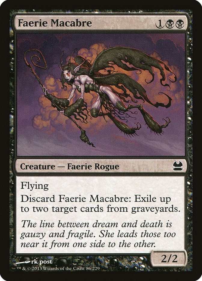 Image for Faerie Macabre (86) (MMA) - Magic: The Gathering