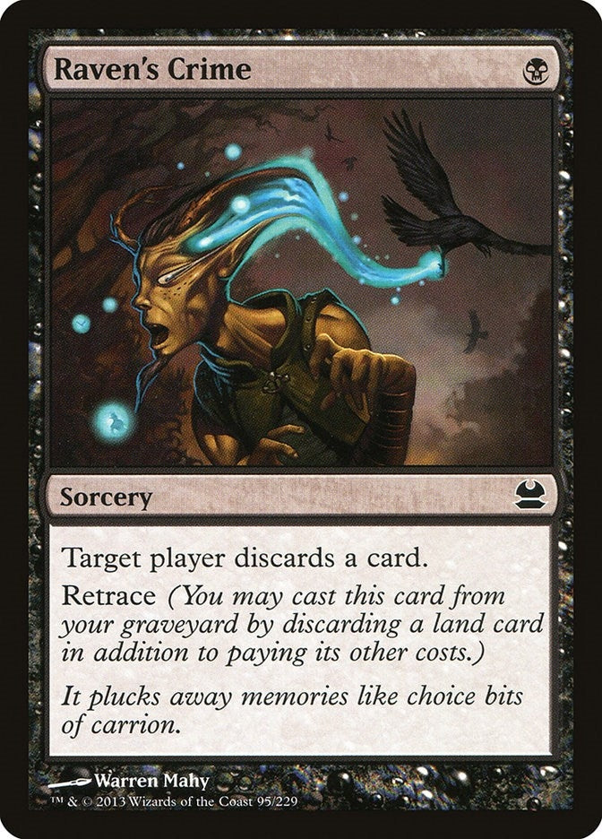 Image for Raven's Crime (95) - Magic: The Gathering
