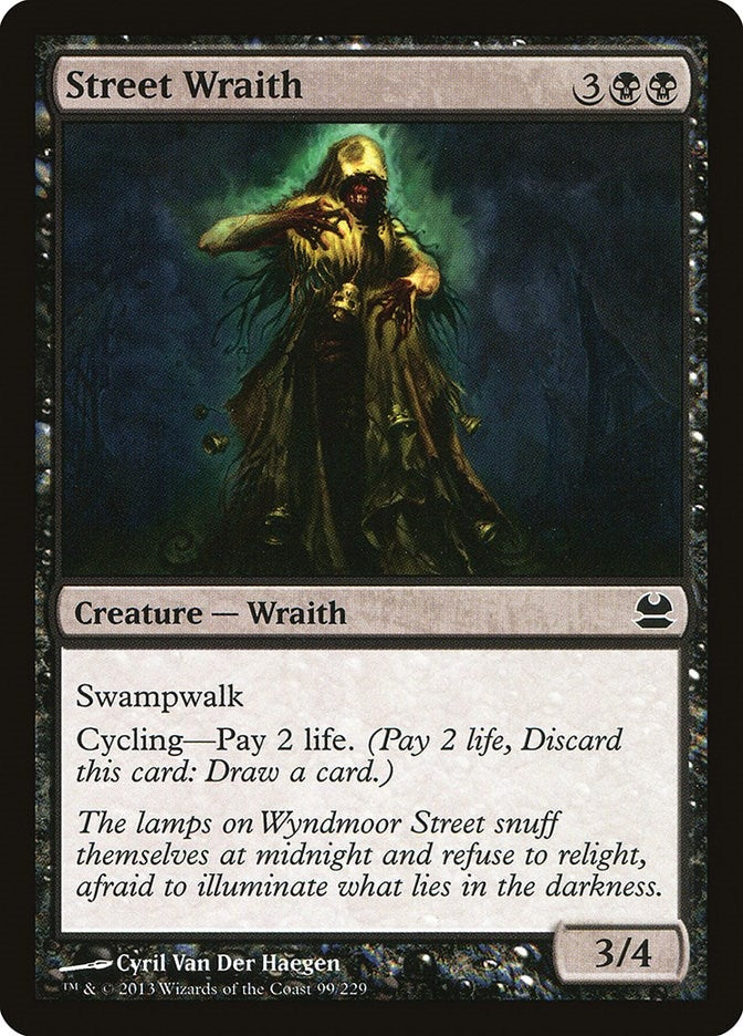 Image for Street Wraith (99) (MMA) - Magic: The Gathering