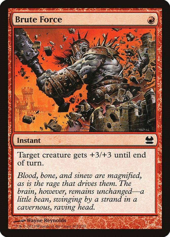 Image for Brute Force (107) - Magic: The Gathering