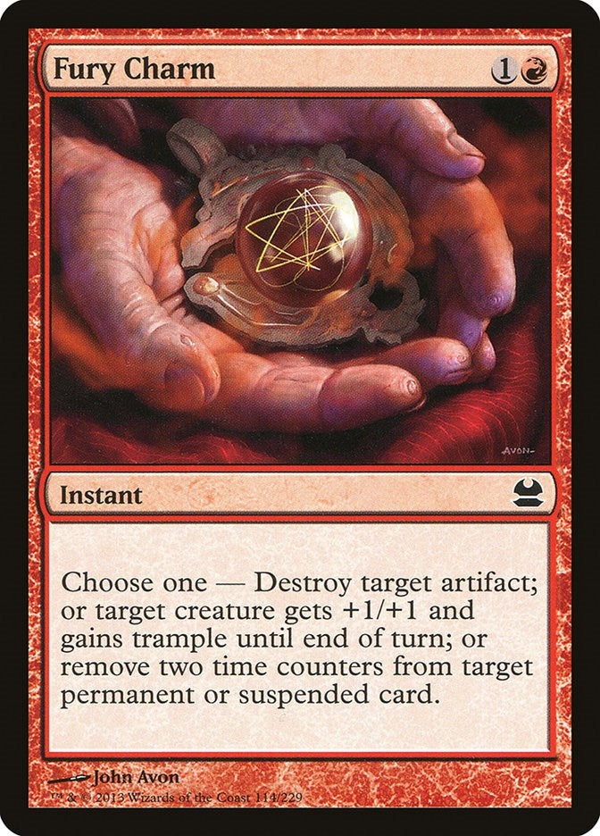 Image for Fury Charm (114) (MMA) - Magic: The Gathering