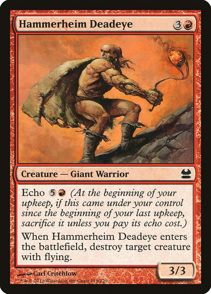 Image for Hammerheim Deadeye (119) (MMA) - Magic: The Gathering