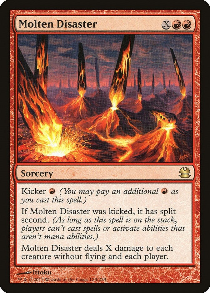 Image for Molten Disaster (123) (MMA) - Magic: The Gathering