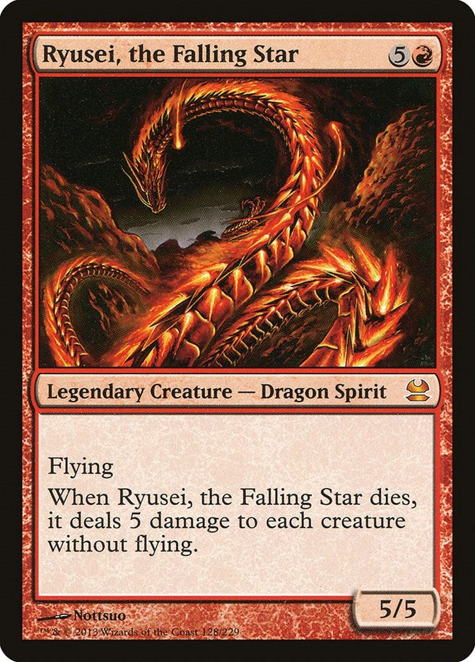 Image for Ryusei, the Falling Star (128) - Magic: The Gathering